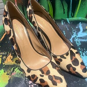 BCBGeneration Animal Print Heels